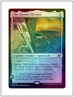 1x The Eternity Elevator, Foil, Magic the Gathering MTG NM - Image 1