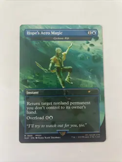MTG × Secret Lair Drop - Hope's Aero Magic - Cyclonic Rift (#1869) Regular - Image 1