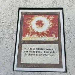 MTG 1994 Sol Ring Uncommon Revised Edition 3ED Magic The Gathering NM - Image 1