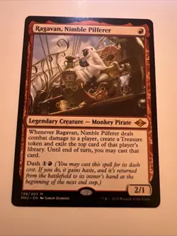 Ragavan, Nimble Pilferer MTG Modern Horizons 2 NM #138 - Image 1