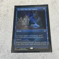 An Offer You Can't Refuse - Foil Promo Streets of New Capenna NM MTG - Image 1