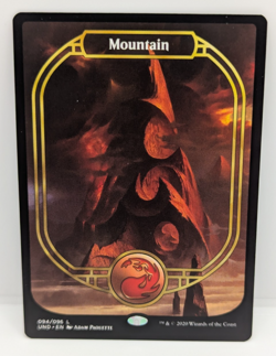 MTG Mountain (Full Art) Unsanctioned Regular NM - Image 1
