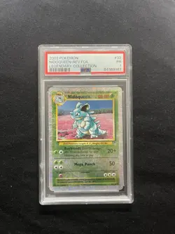 2002 Pokemon Legendary Collection Reverse Holo Nidoqueen PSA 1 (pop 26) - Image 1