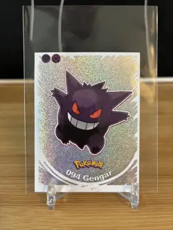 Gengar Holo 094 Prism Evoluciones Metal Pokemon Sticker Near Mint - Image 1
