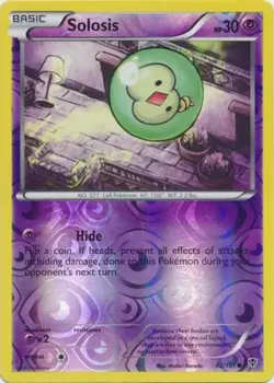 Pokemon - Solosis - 42/101 - Common - Reverse Holo - Plasma Blast - NM - Image 1