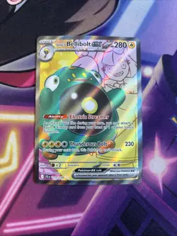 Ionos Bellibolt Ex Full Art 172/159 Pokemon Journey Together NM - Image 1