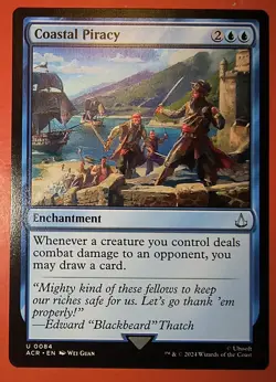 MAGIC, MTG: COASTAL PIRACY/ACR /UNCOMMON #0084/ NM, REGULAR FINISH - Image 1