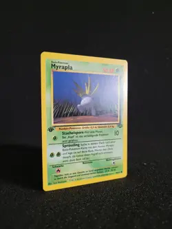 Pokemon Karte Myrapla - 1. Edition Near Mint+ - 58/64 Dschungel Set (Jungle) - Image 2