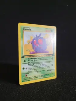 Pokemon Karte Bluzuk - 1. Edition MINT - 63/64 Dschungel Set (Jungle) - Image 2