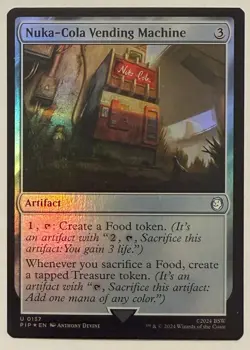 Nuka-Cola Vending Machine Foil - Universes Beyond: Fallout MTG - Image 1