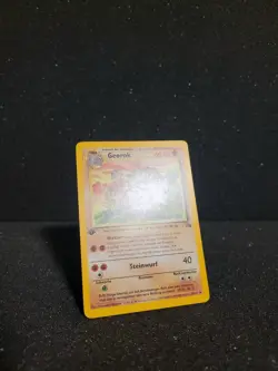 Pokemon Karte Georok - 1. Edition Near Mint - 37/62 Fossil Set - Image 2