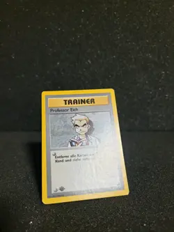 Pokemon Karte Professor Eich - 1. Edition Near Mint - 88/102 Basis Set - Image 3