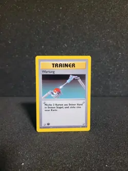 Pokemon Karte Wartung - 1. Edition MINT - 83/102 Basis Set - Image 1