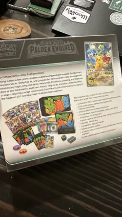 Scarlet & Violet Paldea Evolved Pokemon Center Elite Trainer Box 820650853678 - Image 2