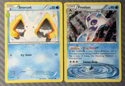 Pokemon Generations Radiant Collection Snorunt RC7/RC32 Frolass RC8/RC32 Holo - Image 1