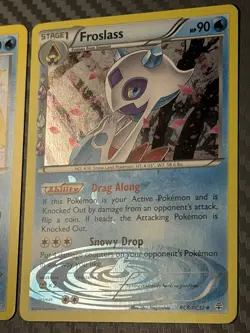 Pokemon Generations Radiant Collection Snorunt RC7/RC32 Frolass RC8/RC32 Holo - Image 2