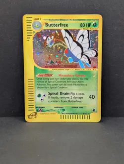 Butterfree 005/165 Expedition Base Set Holo Ultra Rare Pokemon TCG Nintendo LP+ - Image 1