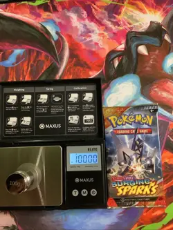 Heavy 22.46g Pokemon TCG Surging Sparks Booster Pack Factory Sealed - Image 2
