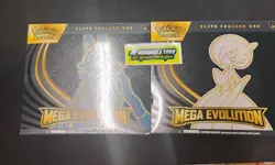 Pokemon TCG Mega Evolution Mega Lucario & Mega Gardevoir ETB Bundle (set of 2)! - Image 1