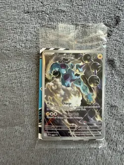 Pokemon TCG Thundurus Pokemon Center Stamp Promo SV209 Sealed - Image 1