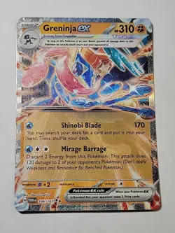 Greninja ex 106/167 Sv06: Pokemon Twilight Masquerade Ultra Rare NM (F014) - Image 1