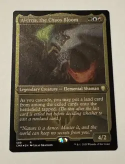 MTG Averna, the Chaos Bloom (Foil Etched) - Commander Legends NM - Image 1