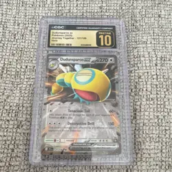 Pokemon Company Dudunsparce ex 121/159 Journey Together Holo CGC 10 - Image 1