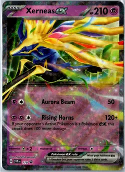 Xerneas ex Promo Holo 179 Scarlet & Violet Promo Near Mint - Image 1