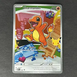 Pokemon Charmander Mega Evolution Black Star Promo #038 - Image 1