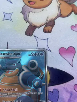 Pokemon TCG Blastoise GX Holo Ultra Rare SM189 Promo Near Mint Near Mint - Image 4
