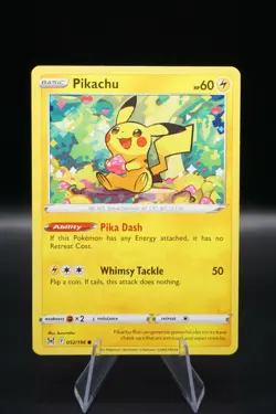 Pikachu 052/196 Lost Origin Pokemon - Image 1