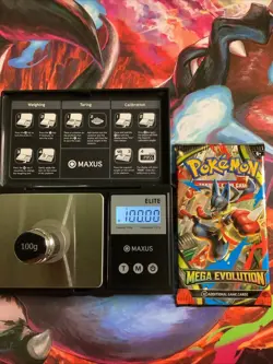 Very Heavy 22.62g Pokemon TCG Mega Evolution Booster Pack Factory Sealed - Image 2