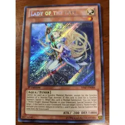 Lady of the Lake Yu-Gi-Oh! SHSP-EN084 1st Secret Rare - Image 1