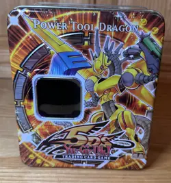 Konami 5'ps Yu Gi Oh! Trading Card Game Collectable Tin 2010 Power Tool Dragon - Image 2