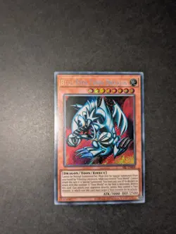 Yugioh Blue Eyes Toon Dragon SRL-EN000 Secret Rare Near Mint 25th Reprint - Image 4