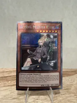 Yu-Gi-Oh! TCG SPYRAL Master Plan RA04-EN276 Spellcaster Effect Foil 1st Edition - Image 1
