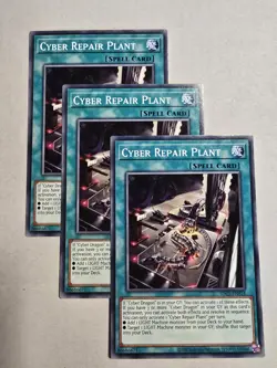 3x Cyber Repair Plant - SDCS-EN024 - YuGiOh - Image 1