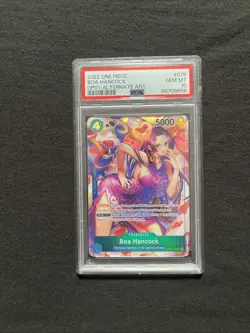 2022 One Piece OP-01 Romance Dawn Boa Hancock #078 Alternate Art PSA 10 - Image 1