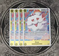 One Piece | Zeus | OP11-106 | Rare (R) | NM | *x4/PLAYSET* - Image 1