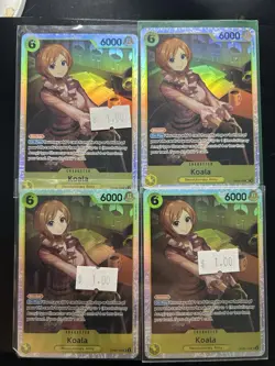 Koala OP09-103 SR X4 Playset Emperors in the New World - ONE PIECE CCG English - Image 1