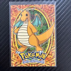 1999 Topps Pokemon the First Movie Dragonite Stage 3 Card #E12 #149 - Image 1