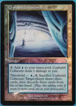 Cephalid Coliseum FOIL Odyssey HEAVILY PLD Land Uncommon CARD (517090) ABUGames - Image 1