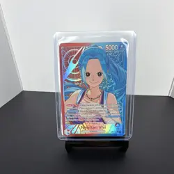 Nefeltari Vivi One Piece Leader Card CCG EB03-001 Alt Art Foil 5000 Power - Image 3