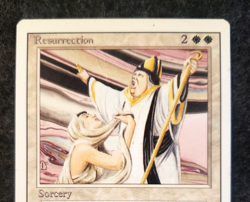 RESURRECTION - Magic The Gathering MTG Card NEVER PLAYED (DS3D1D4) - Image 3