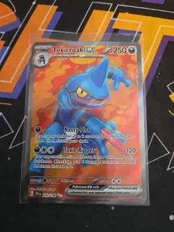 Toxicroak ex 232/198 SV01: Scarlet & Violet Base Set Holo - Pokemon Card - Image 1