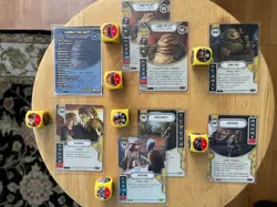 Star Wars Destiny Smash Deck elite Jabba Hutt Influential phase II 15 card set - Image 1