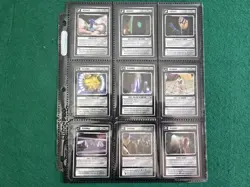 Star Trek CCG 1E The Dominion Complete Set 134/134 Plus 4/4 White Promo Cards - Image 1