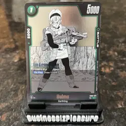 Bulma FB03-071 Alt Art Foil Manga Booster 02 Dragon Ball Super Card Game | NM - Image 1