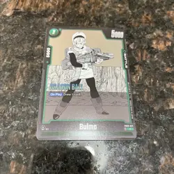 Bulma FB03-071 Alt Art Foil Manga Booster 02 Dragon Ball Super Card Game | NM - Image 4
