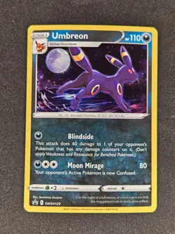Umbreon Cosmos Holo SWSH129 Sword & Shield Black Star Promos Pokemon Card NM - Image 1